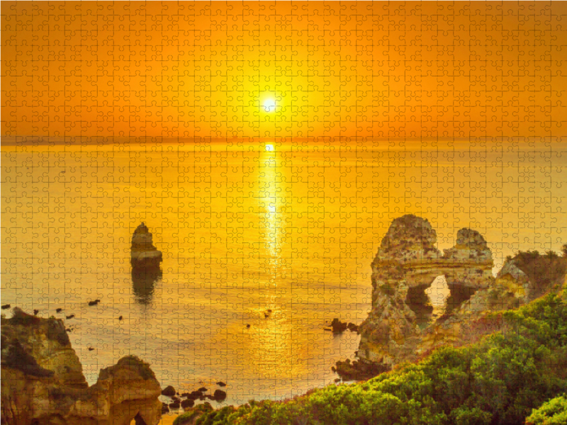 Portugal: Sonnenaufgang in Lagos