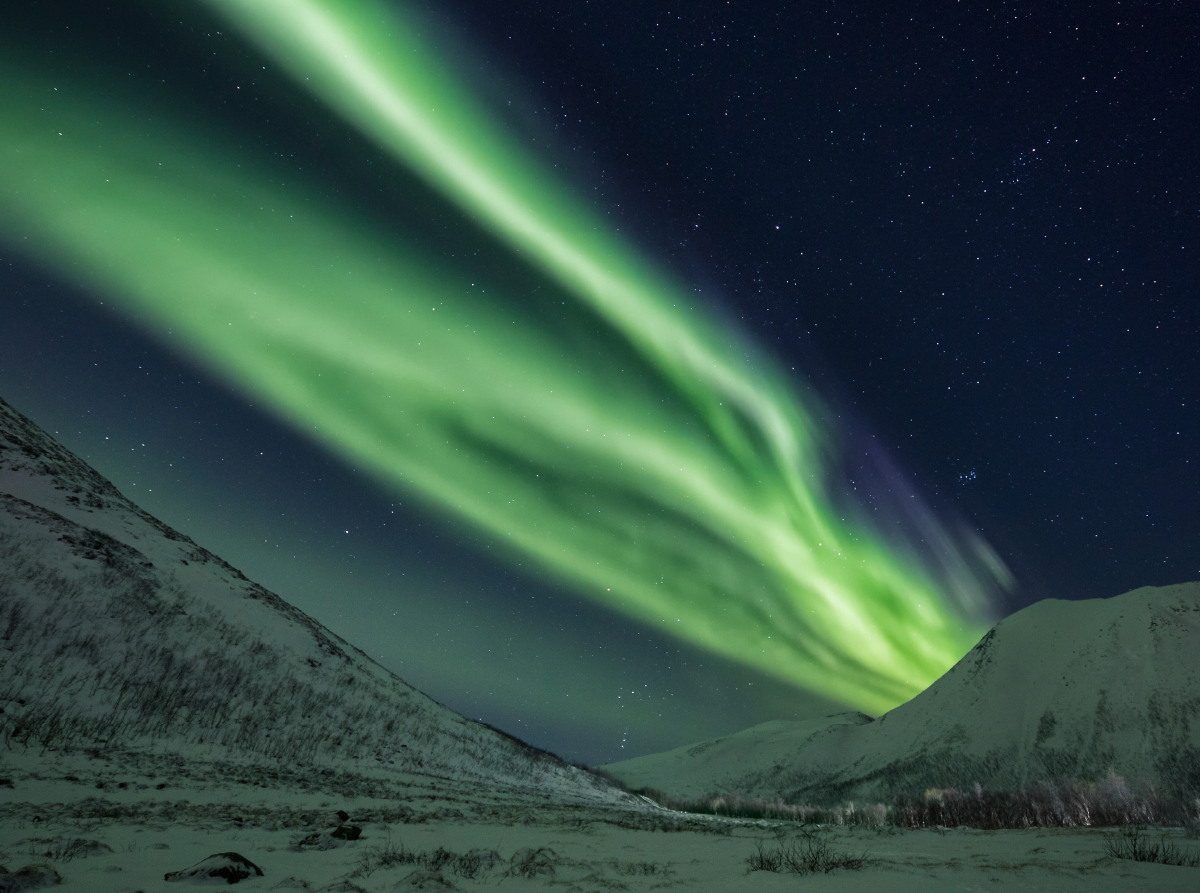 Nordlicht in Norwegen