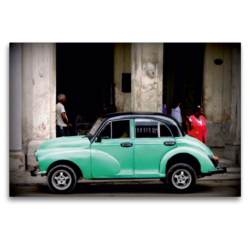 Morris Minor in Havanna - Ein Motiv aus dem Kalender 'Auto-Legenden - British Classics'