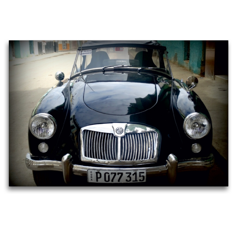 MG in Havanna - Ein Motiv aus dem Kalender 'Auto-Legenden - British Classics'