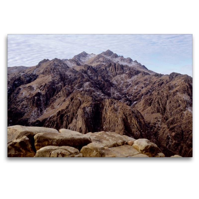 Ein Motiv aus dem Kalender Sinai - Landschaft aus Fels und Sand