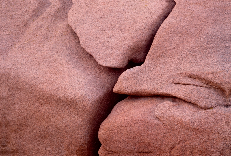 Ein Motiv aus dem Kalender Bretagne, die Côte de Granit Rose, rosa Granit in seiner schönsten Form.