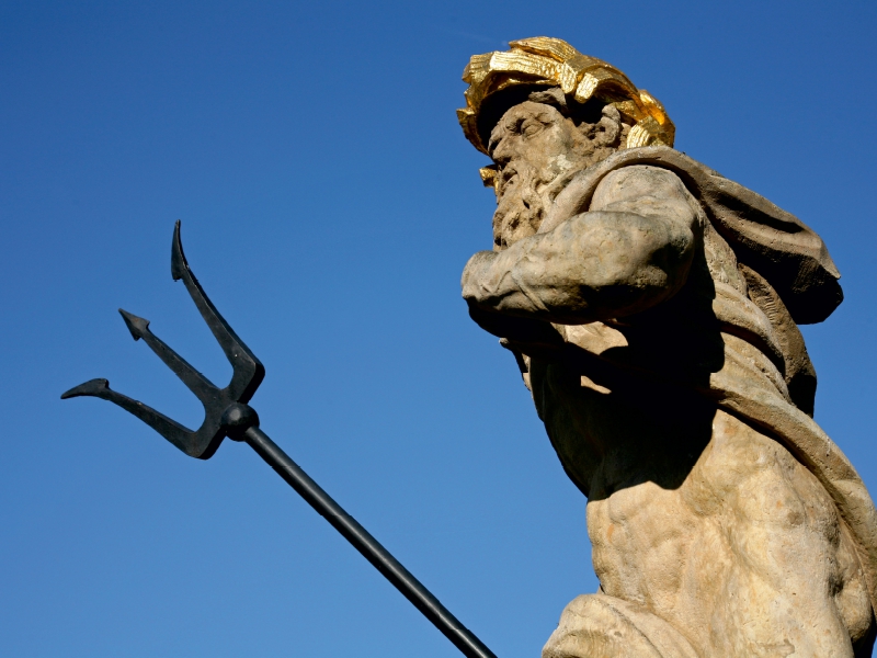 Neptunbrunnen in Weimar