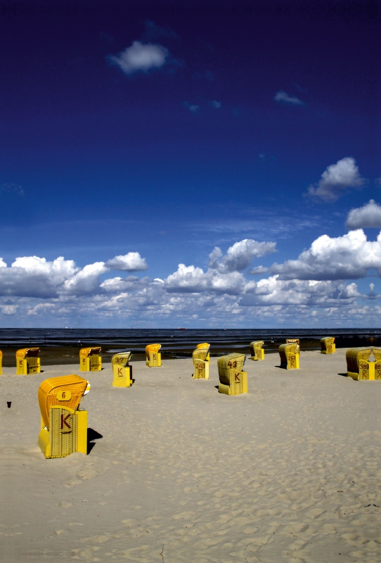 Nordsee-Strand in Cuxhaven-Döse