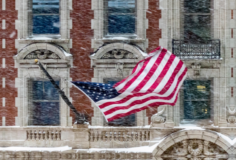 Snowy Broadway