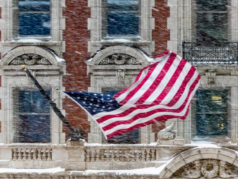 Snowy Broadway