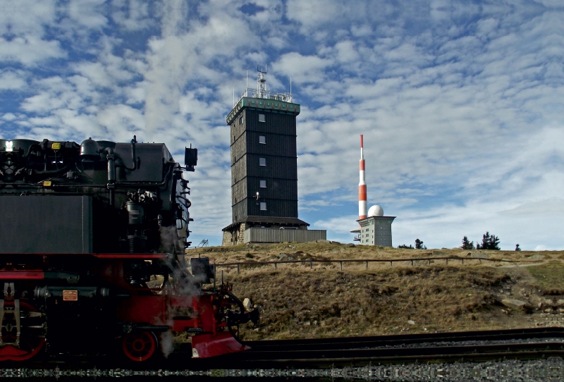 Mit Dampf auf den Brocken im Harz