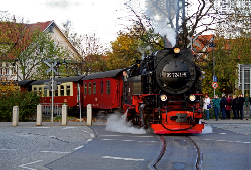 Mit der Schmalspurbahn auf den Harzer Brocken