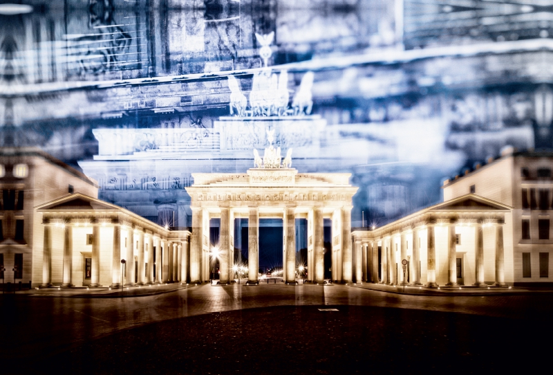 BERLIN Brandenburger Tor im Detail