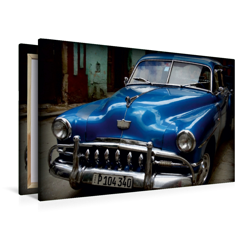 Ein Motiv aus dem Kalender ' HAVANA BLUE - BLAUE OLDTIMER AUF KUBA'