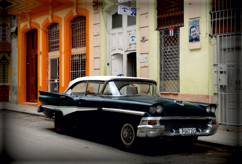 Ford Fairlane 500 - Ein Motiv aus dem Kalender 'Black is Beautiful - Schwarze Oldtimer'