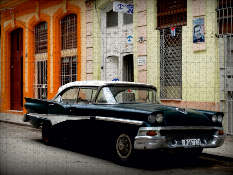 Ford Fairlane 500 - Ein Motiv aus dem Kalender 'Black is Beautiful - Schwarze Oldtimer'