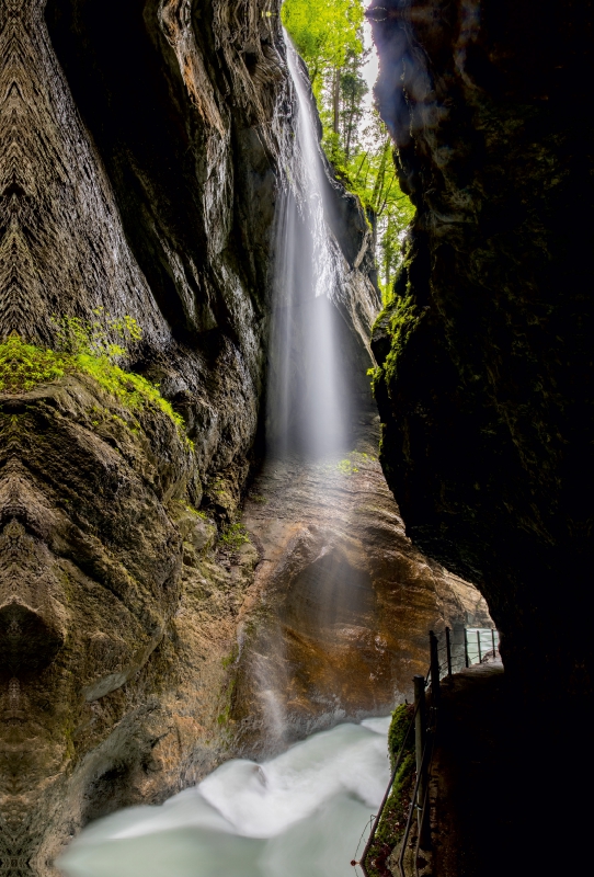 Ein Motiv aus dem Kalender Impressionen aus der Partnachklamm