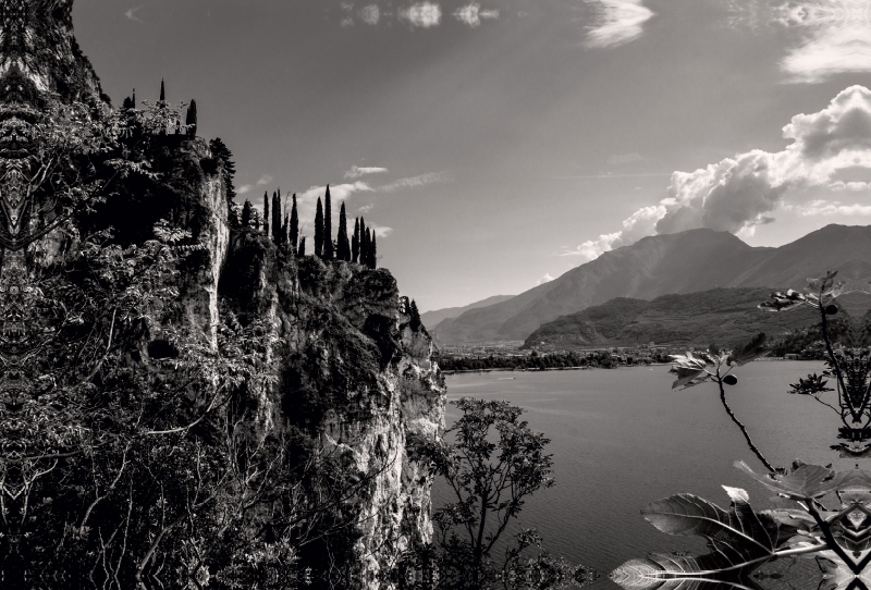 Bilck auf den Gardasee, Riva del Garda