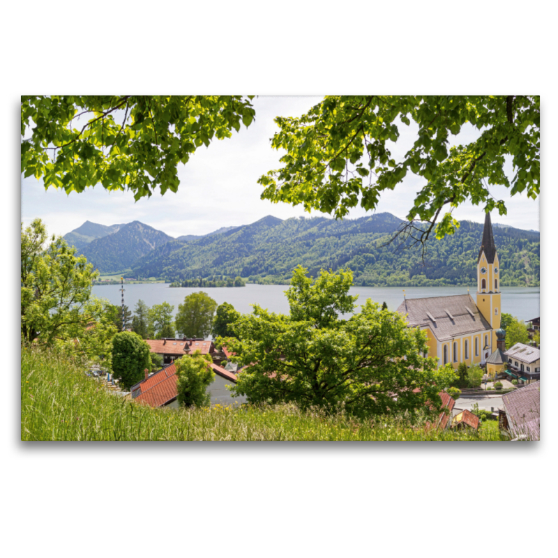 Frühlingslandschaft am Schliersee