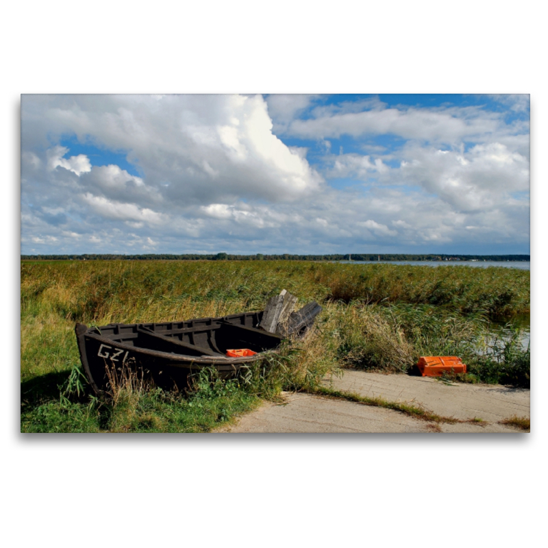 Sonne und Wolken am Bodden auf Rügen