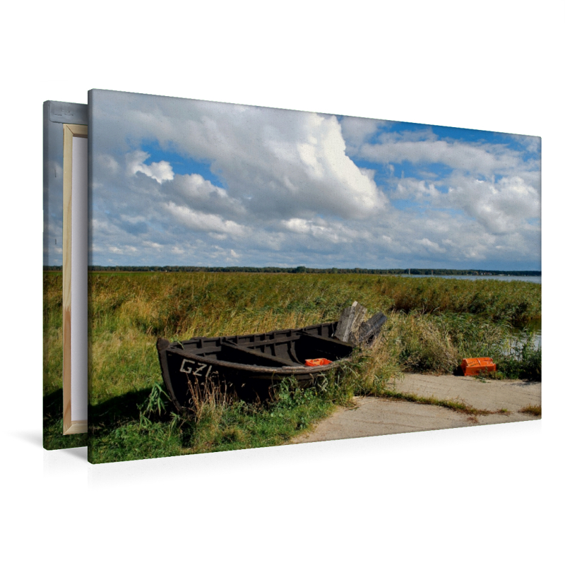 Sonne und Wolken am Bodden auf Rügen