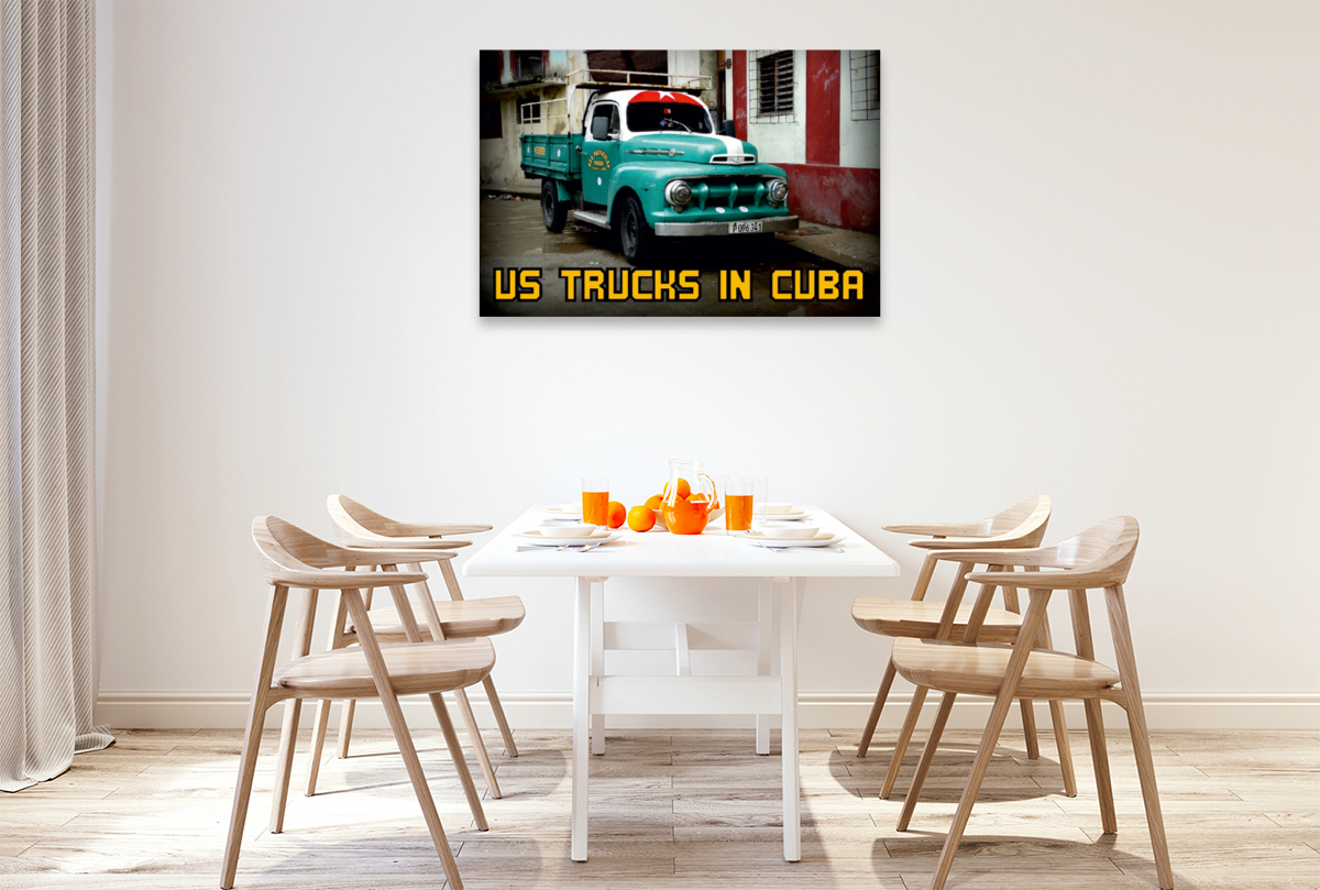 Ein Motiv aus dem Kalender  'US TRUCKS IN CUBA'