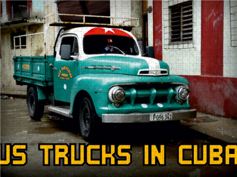 Ein Motiv aus dem Kalender  'US TRUCKS IN CUBA'