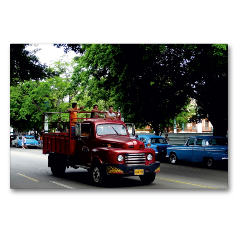 FORD-Truck in Havanna - Ein Motiv aus dem Kalender 'US TRUCKS IN CUBA'