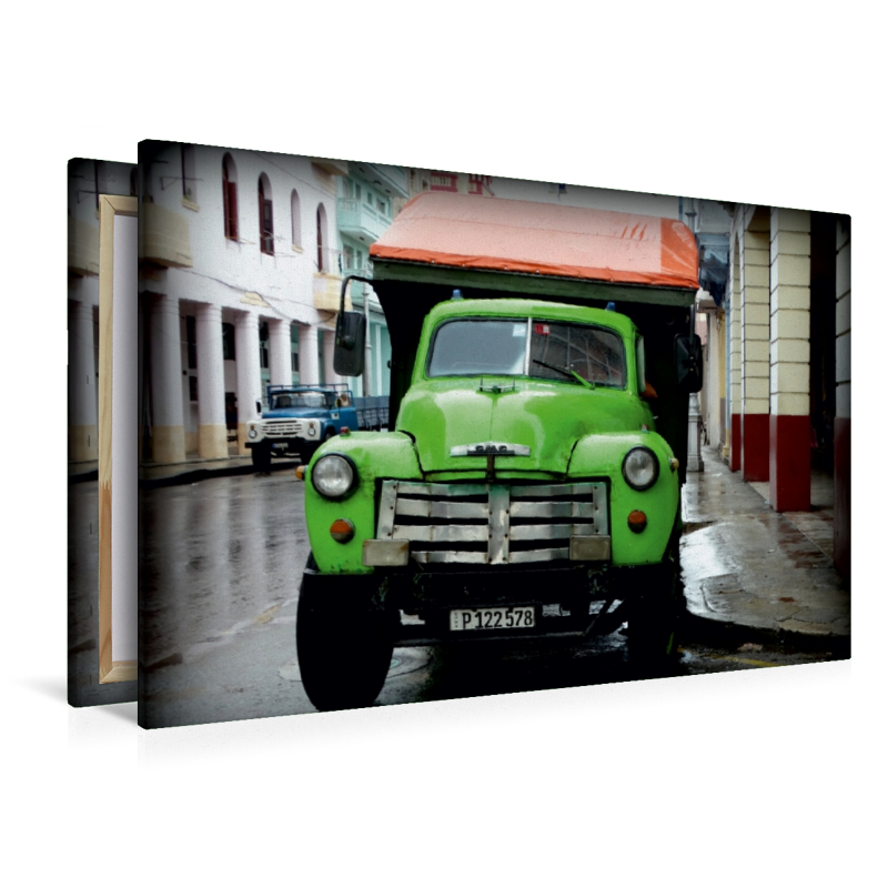 GMC-Truck in Havanna - Ein Motiv aus dem Kalender 'US TRUCKS IN CUBA'