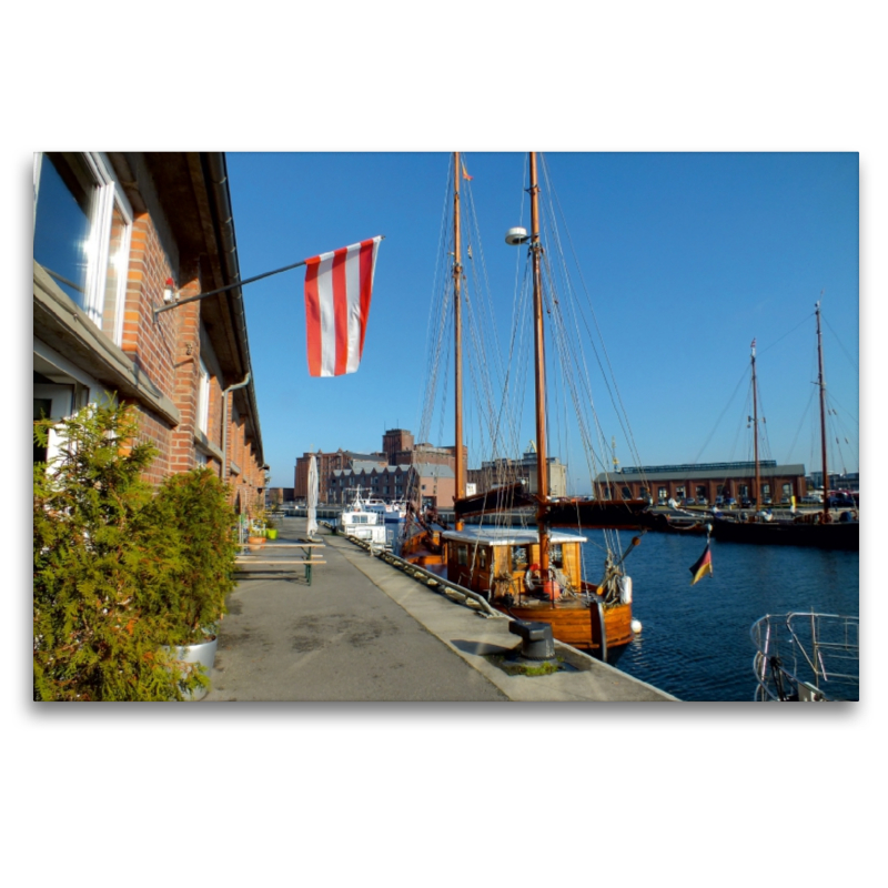 Wismars Farben im Alten Hafen der Hansestadt