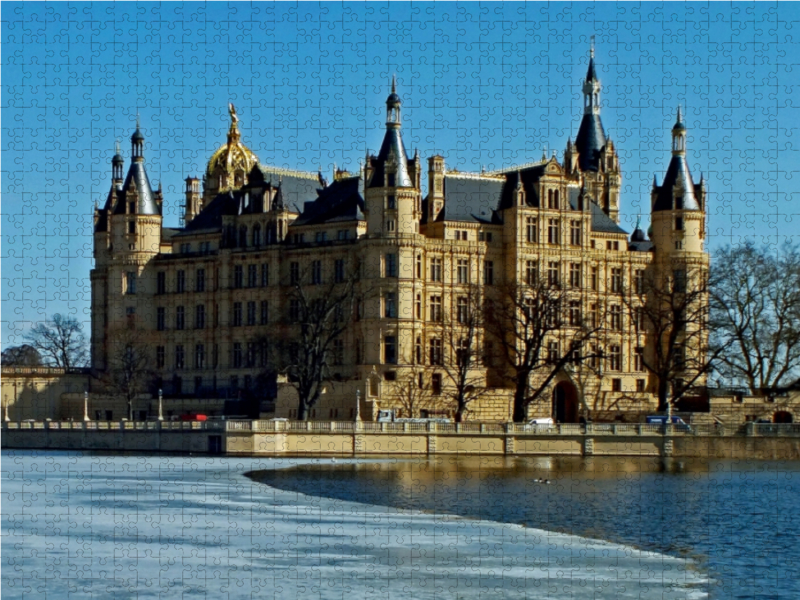 Eiszeit am Schweriner Schloss