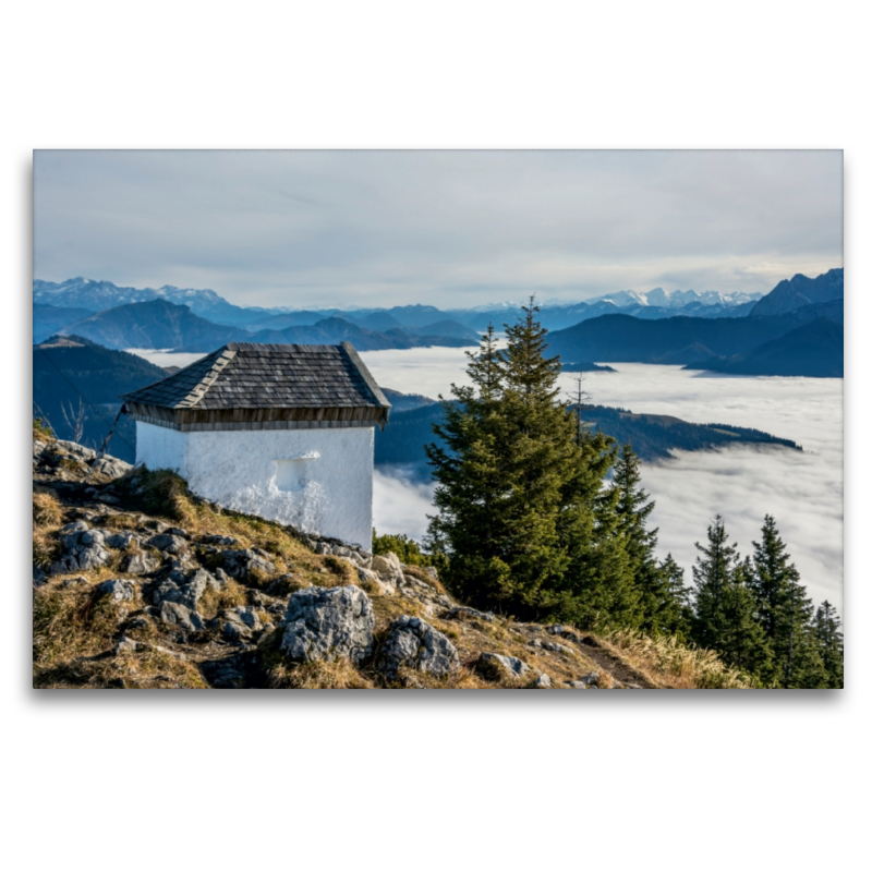 Kapelle auf dem Spitzstein 1596m, Chiemgauer Alpen