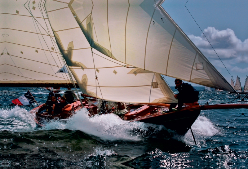 Segelboot auf dem Meer