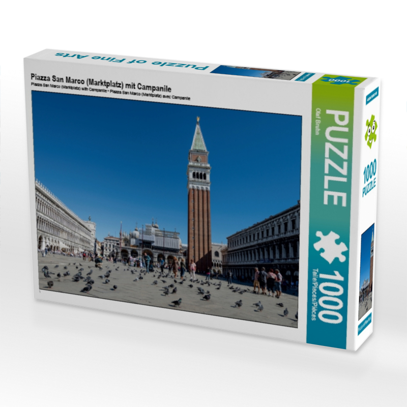 Piazza San Marco (Marktplatz) mit Campanile