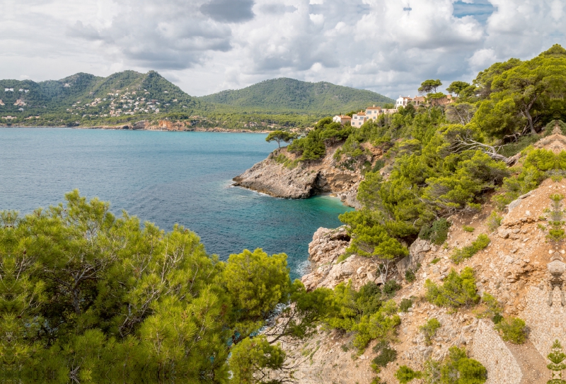 Blick auf Canyamel im Osten von Mallorca