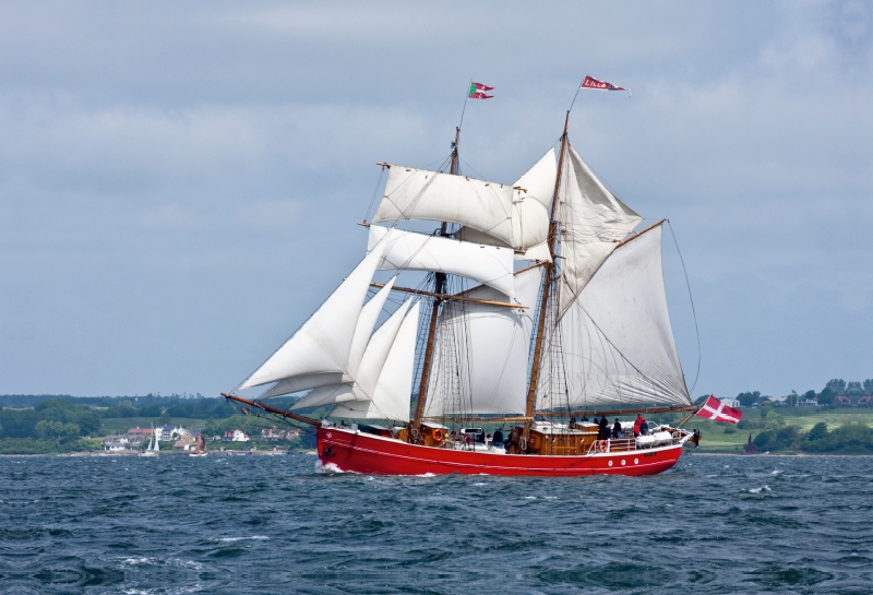 Segelschiff 'Lilla Dan'