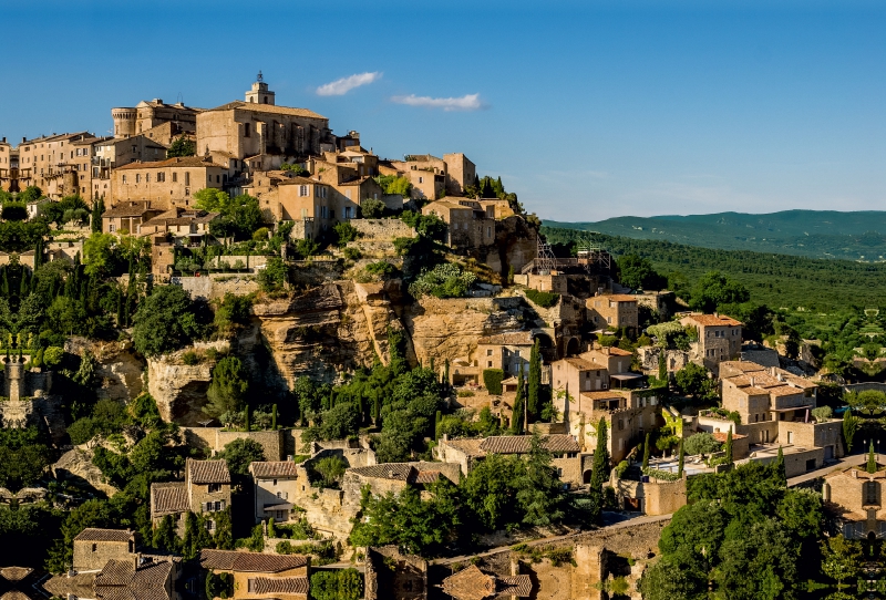 Gordes im Abendlicht