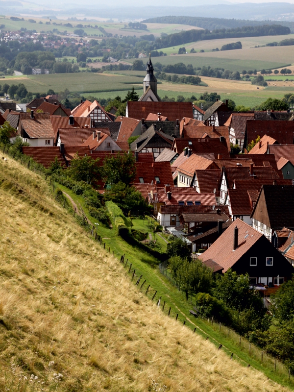 Blick auf Schwalenberg