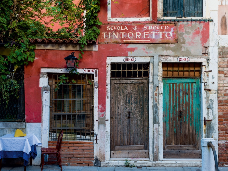 Alte Fassade  im Centro Storico