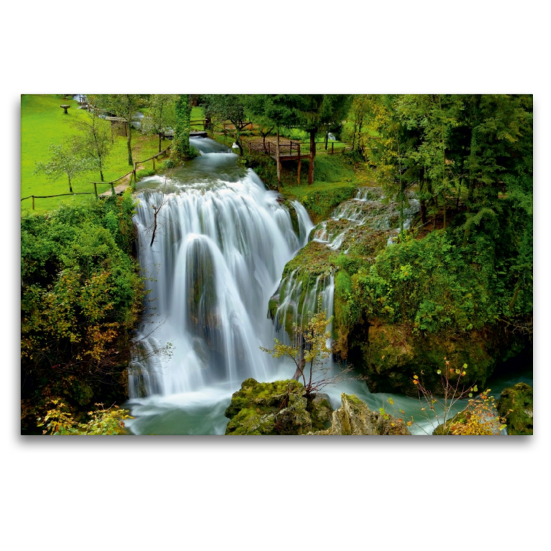 Wasserfall in Rastoke