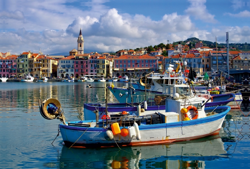 Hafen in Imperia