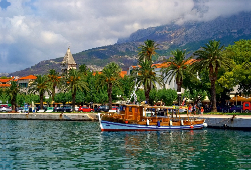 Hafen in Makarska