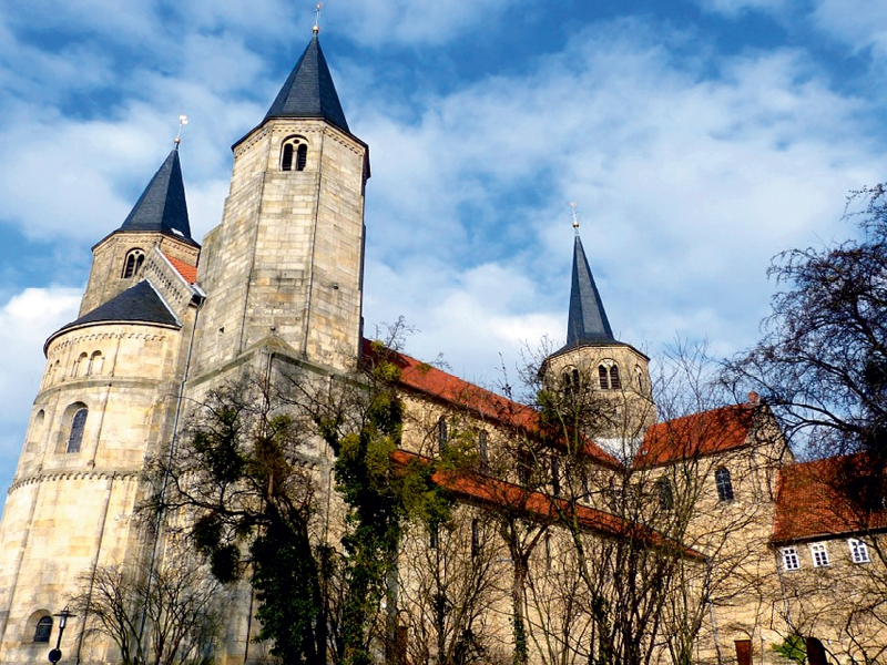 Basilika St. Godehard in Hildesheim.