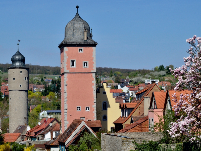 Taubenturm und Klingentorturm