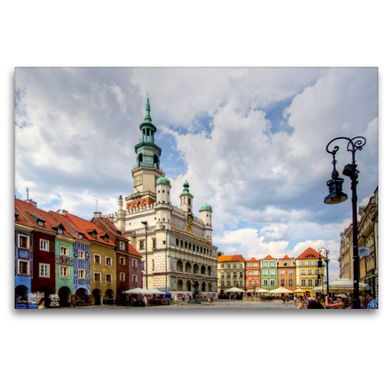 Posen - Rathaus am Alten Markt, fertiggestellt im Jahre 1555