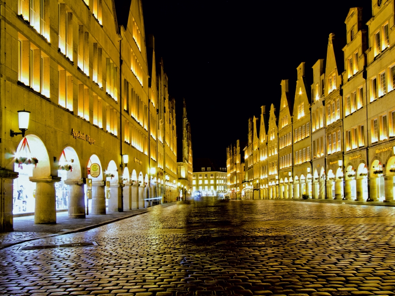 Münster in Westfalen - Der Prinzipalmarkt