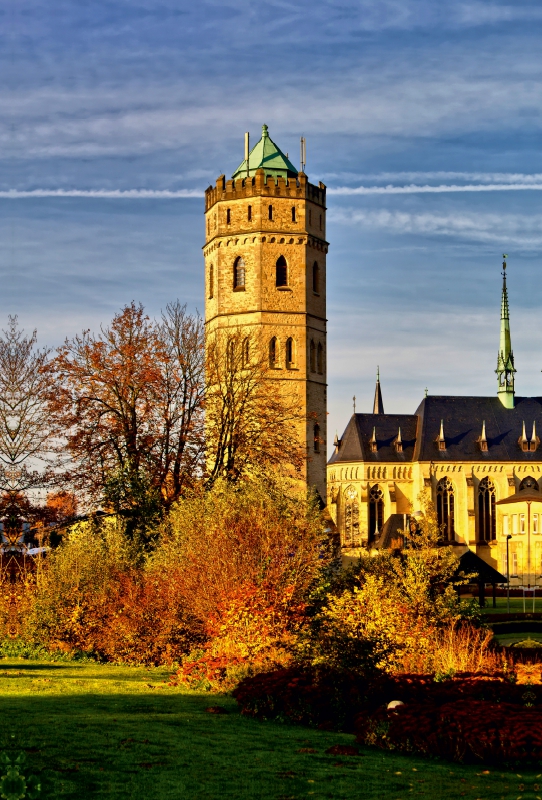 Wasserturm und Tilbecker Kapelle in Havixbeck