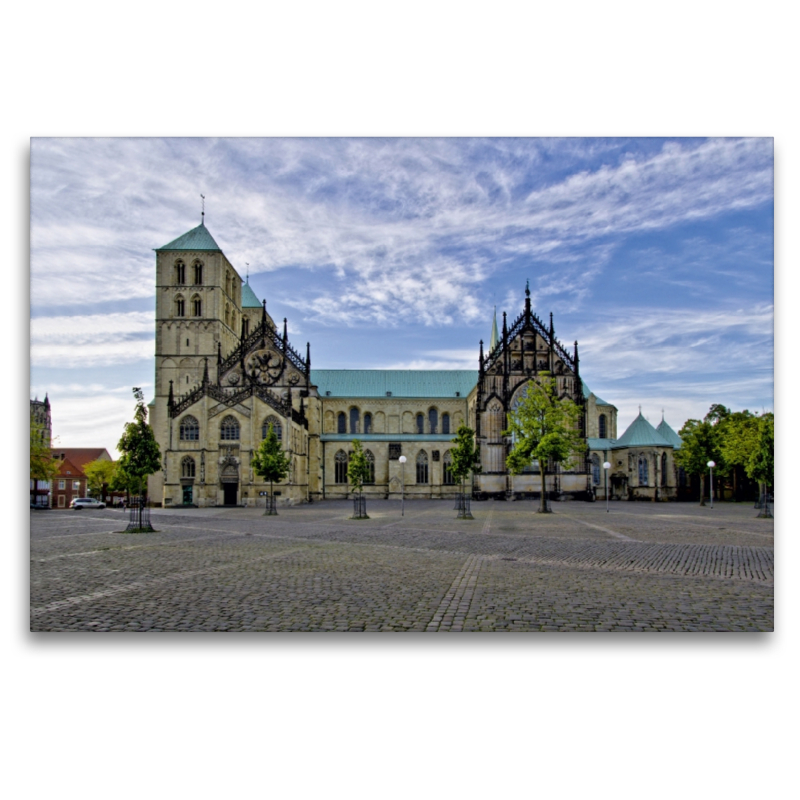 Münster - Der St. Paulus-Dom ist in seiner heutigen Gestalt ein Werk des 13. Jahrhunderts