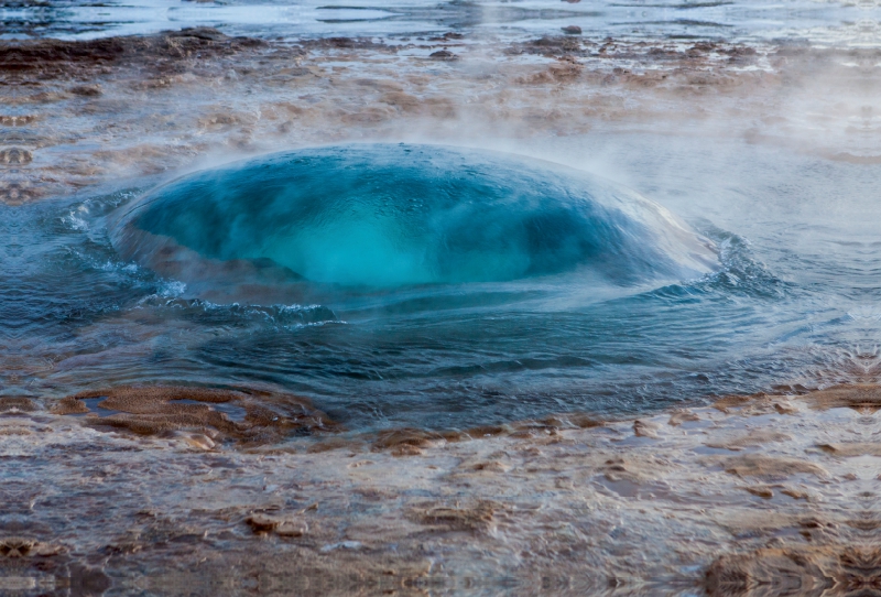 Geysir Strokkur auf Island