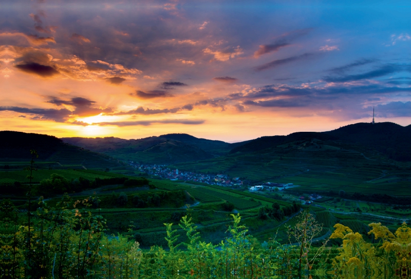 Sonnenaufgang über Oberbergen