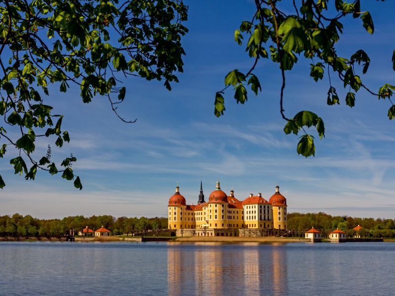 Das Jagdschloss Moritzburg