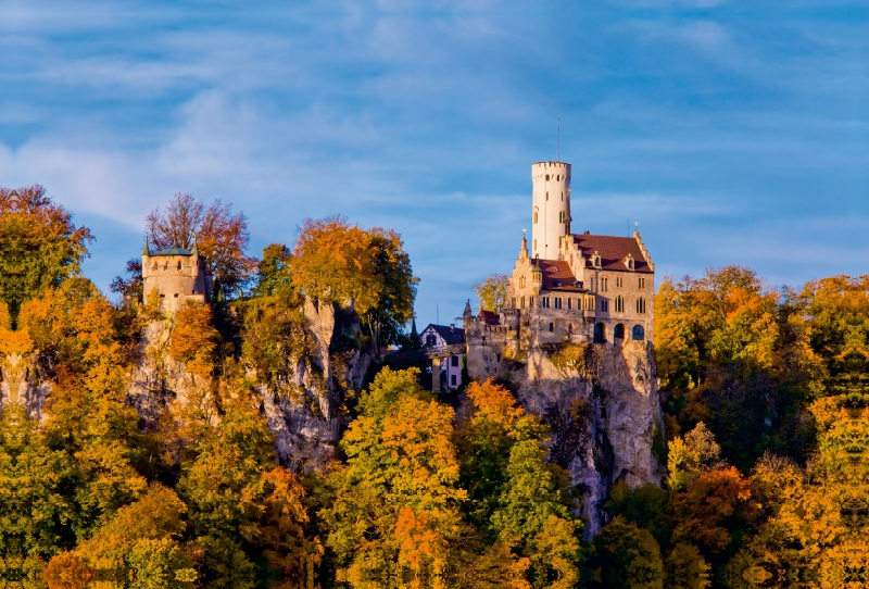 Schloss Lichtenstein auf der Schwäbischen Alb