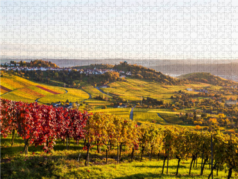 Rotenberg mit der Grabkapelle auf dem Württemberg