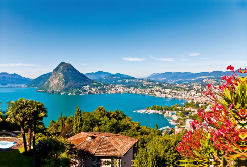 Lugano am Luganer See